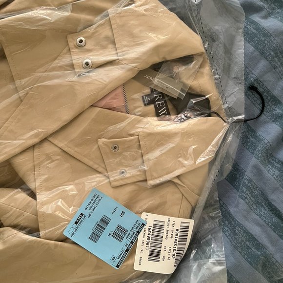 J. Crew New Icon trench Vintage Khaki 6P - Picture 1 of 5